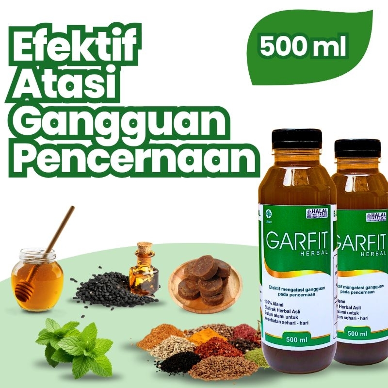 

Garfit 500ml Efektif Atasi Gangguan Lambung Dan Masalah Pencernaan