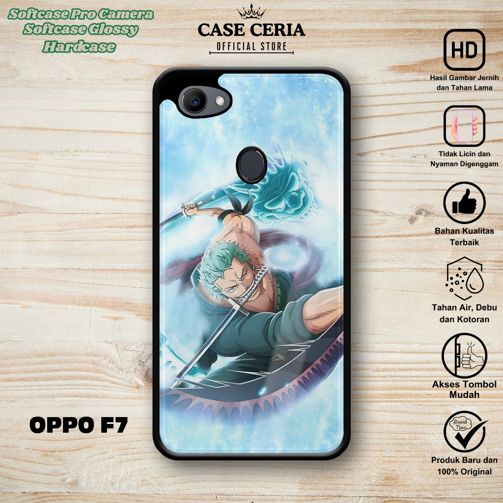 Case Oppo F7 - Casing Oppo F7 ( Zoro ) – Softcase Pro Camera Oppo F7 – Silikon HP – Hardcase Oppo F7
