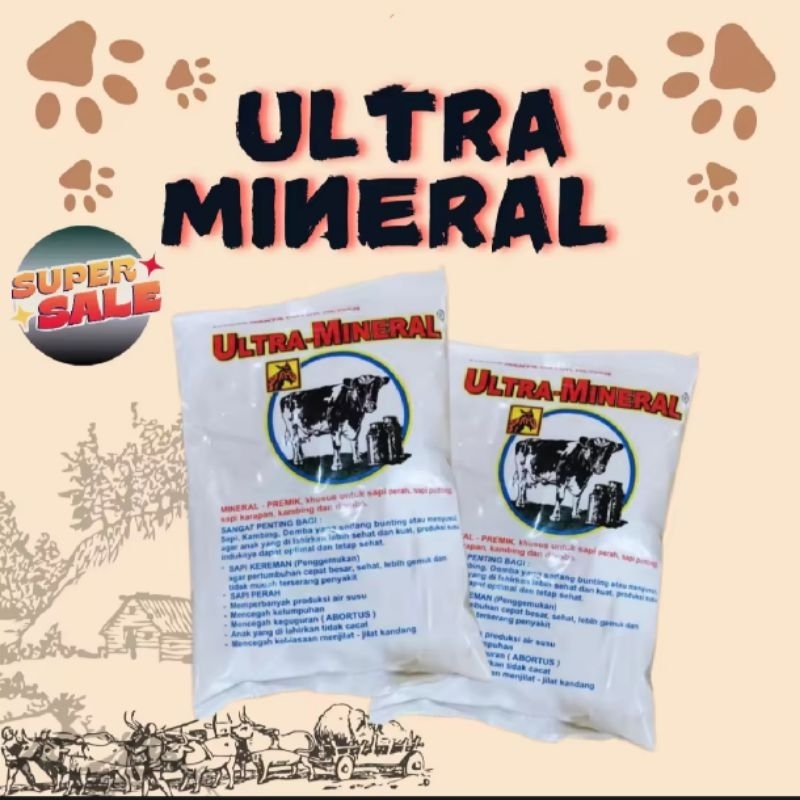 PREMIX ULTRA MINERAL SAPI KAMBING VITAMIN SUPLEMEN HEWAN