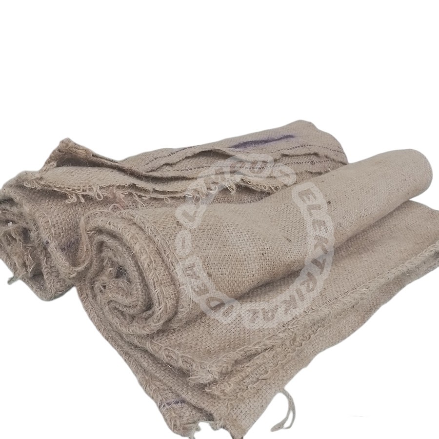 Karung Bekas 50KG Bahan GONI Tebal Warna Coklat