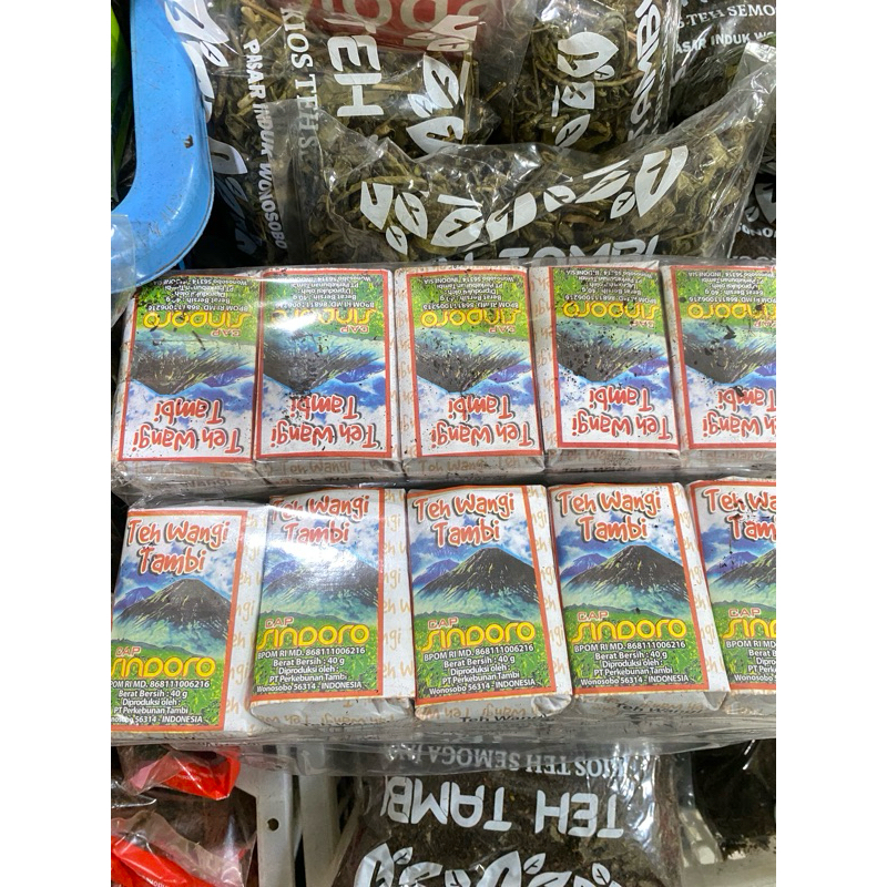 

TEH WANGI / TEH TAMBI / TEH WANGI TAMBI CAP SINDORO ( isi 5 pcs)