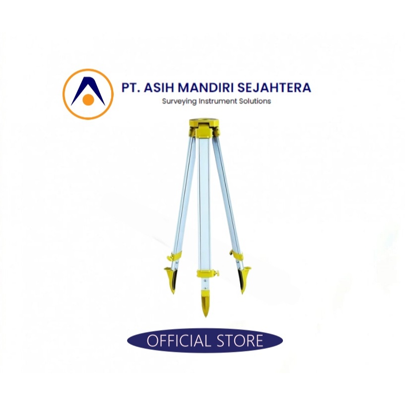 Tripod Statif Alumunium Total Station GPS Geodetik Theodolite