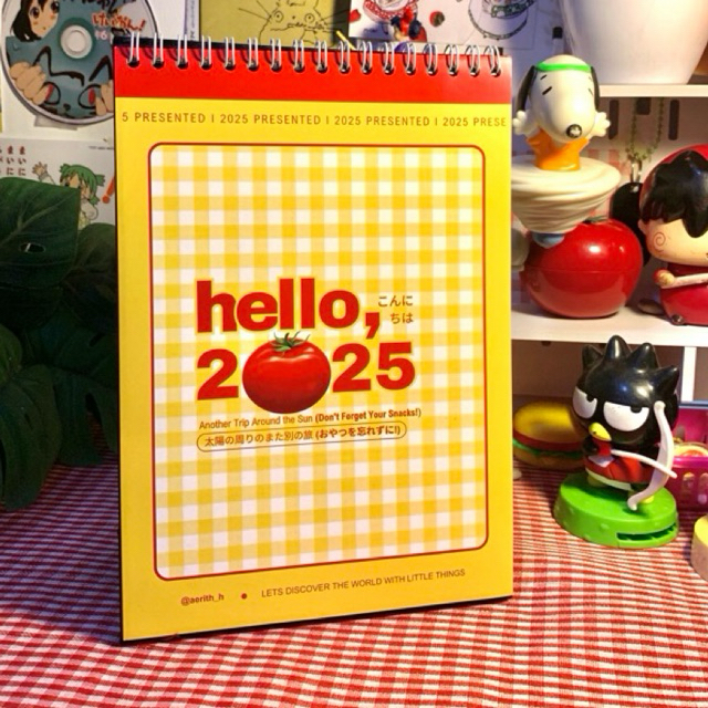 

KALAU BELOM IKUT PO JANGAN DICHECKOUT GUYS PLEASE I LOVE YOU ALL{PELUNASAN, read desc first} aerith_h's tomato desk calendar