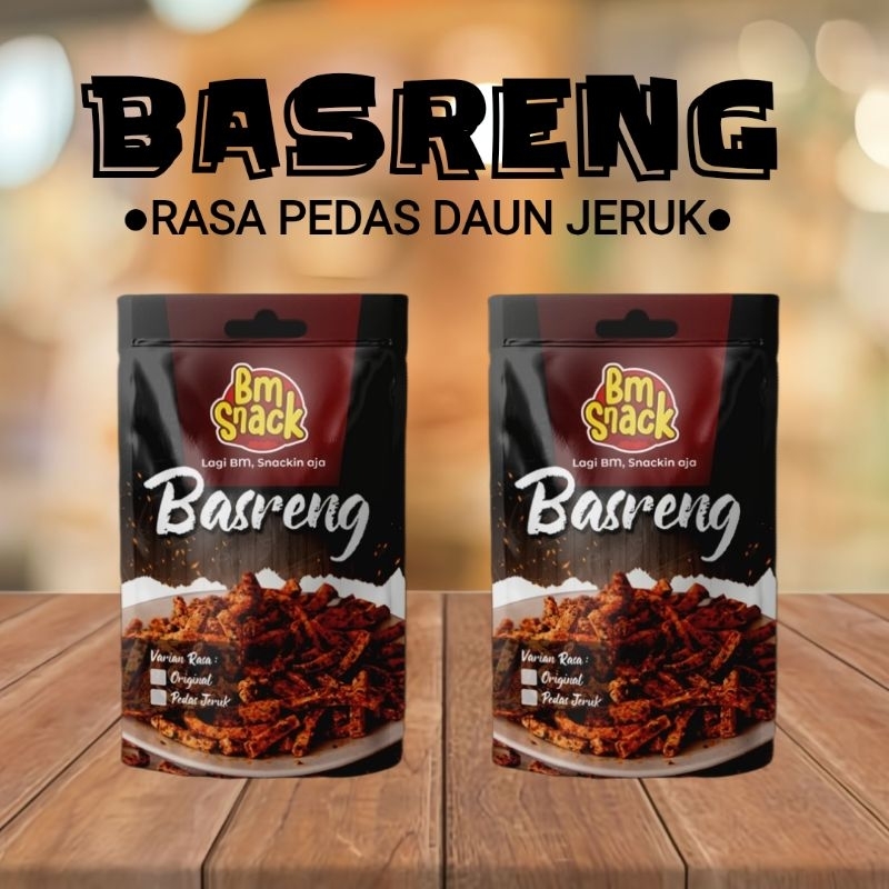 

BASRENG SNACK MAKANAN RINGAN RASA PEDAS DAUN JERUK DAN ORIGINAL