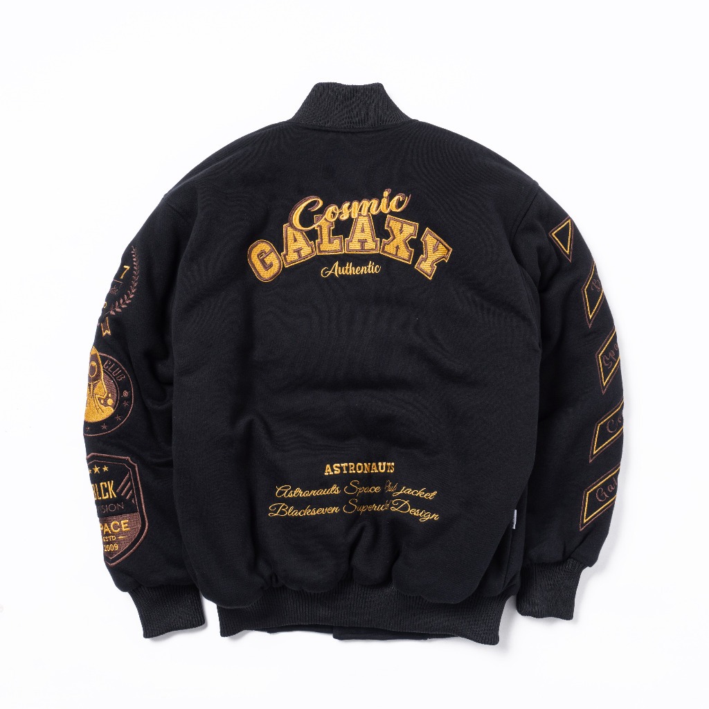 Big Promo Varsity Jacket Exlusive Blackseven Cosmic Galaxy - Limited Edition - Cosmic