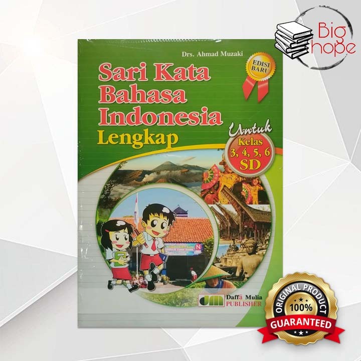 Buku Sari Kata Bahasa Indonesia Lengkap Untuk SD Kelas 3, 4, 5, 6 - Daffa Mulia - Nawa Sena