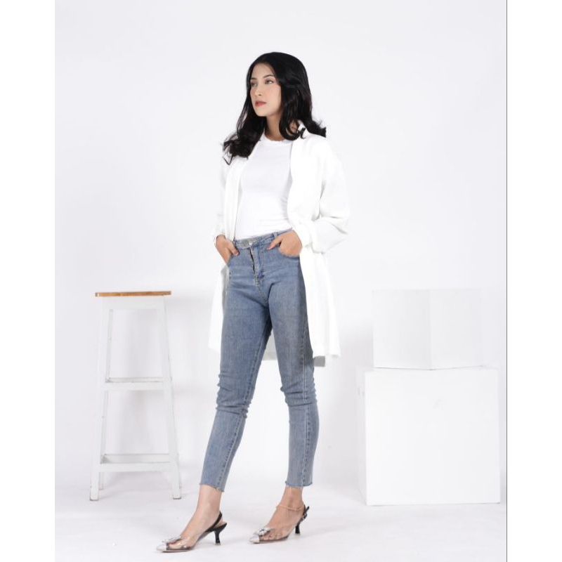 Long Cardigan Knit | Cardigan Knit Premium