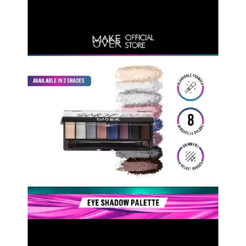 MakeOver eyeshadow palette 10 g - eyeshadow palette