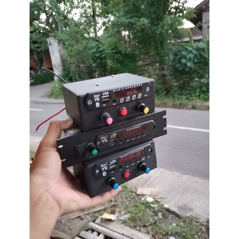 power amplifier miniatur 12vdc stereo bluetooth class D