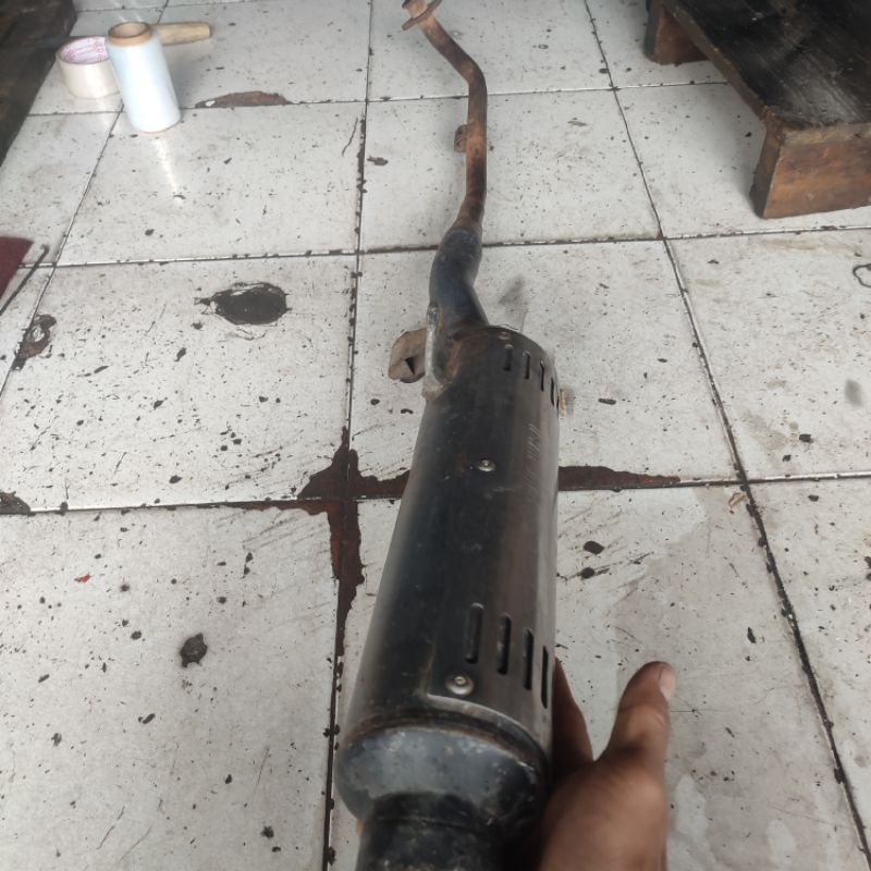 jual knalpot Suzuki Shogun 110 kebo
