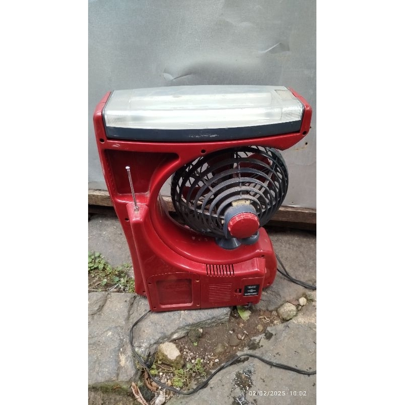 radio, tape,kipas shinyoku