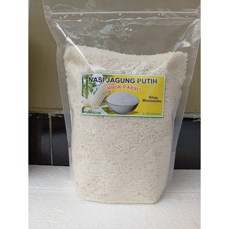 

Nasi jagung putih instan