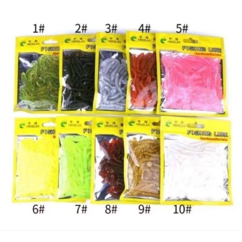 Umpan Softlure paddle tail 5cm