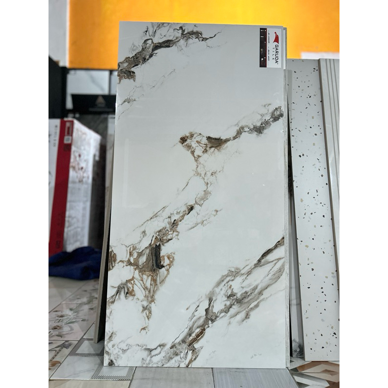 granit garuda motif carara 60x120