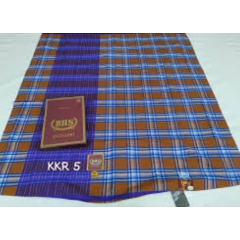 sarung BHS kotak kotak ( jadul )