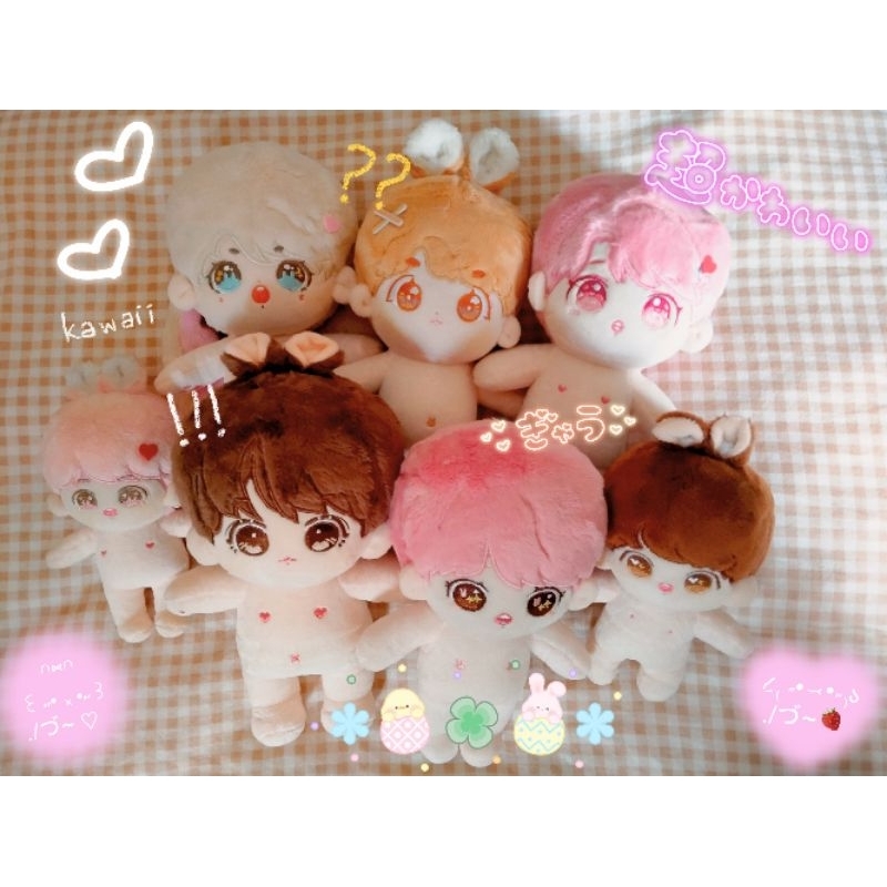 [READY/BACA DESKRIPSI] BTS doll plush fansite Kpop doll Cotton Doll Itadoll V Taehyung doll Jungkook