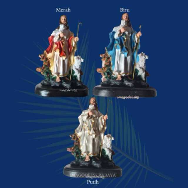 Patung Yesus Gembala Yang Baik (25 cm)