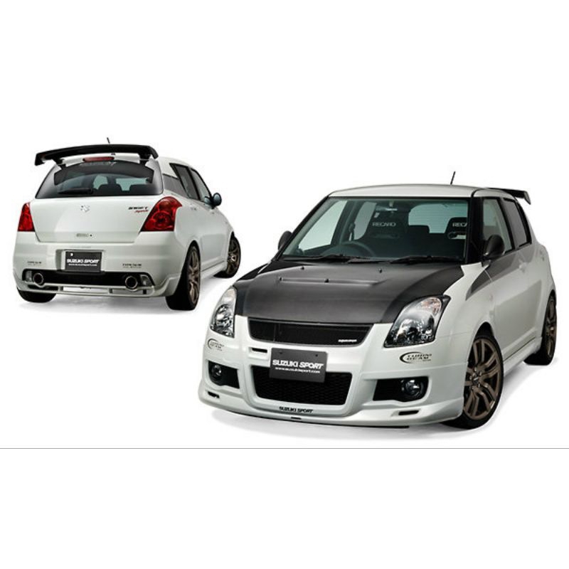 Bumper Depan Belakang & Sideskirt Monster Swift Sport Ori Japan Copotan PNP Ke Swift Old 2005 Keatas