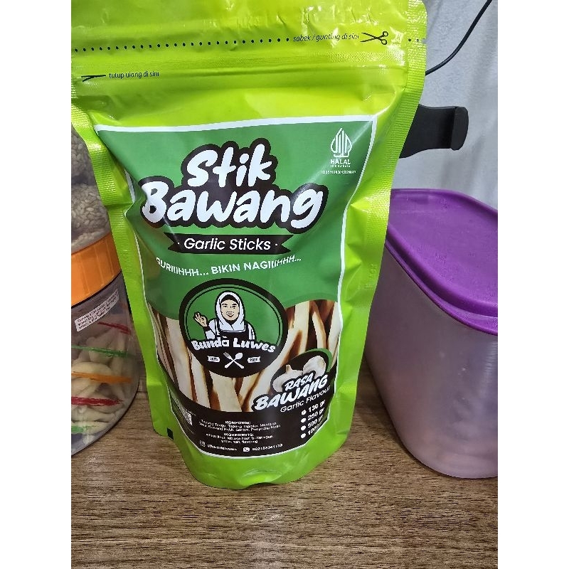 

Stik Bawang Bunda Luwes 130 gram