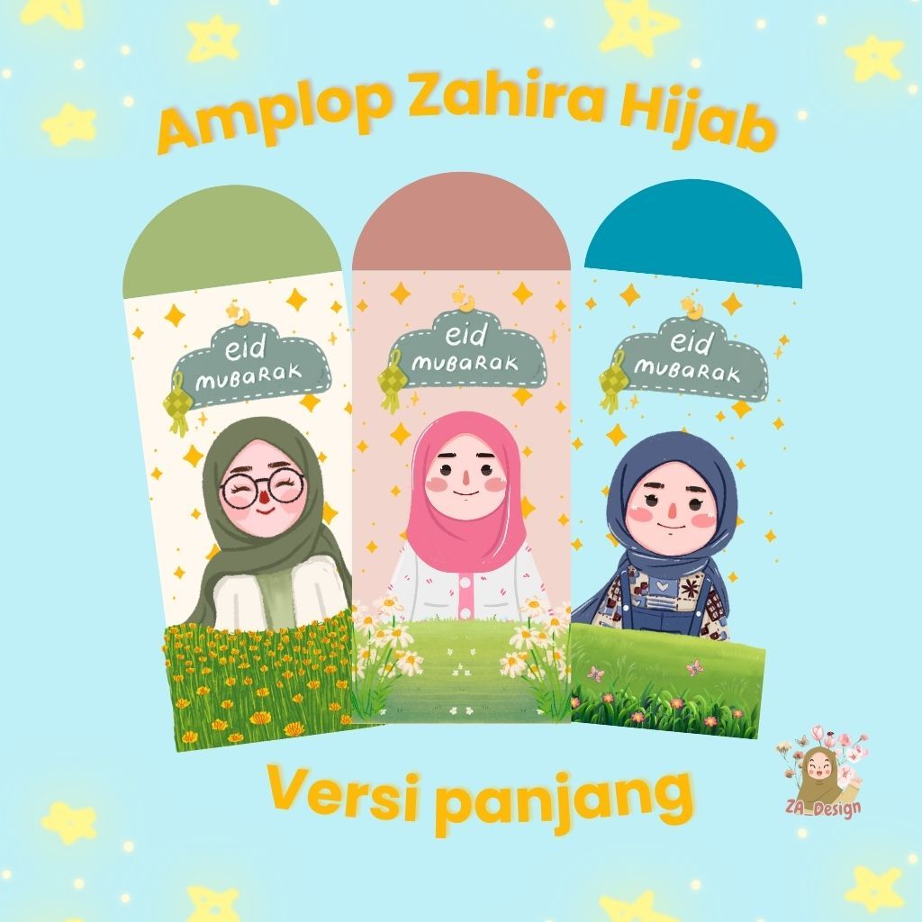 

ZA_DESIGN - AMPLOP ZAHIRA HIJAB AMPLOP LEBARAN AMPLOP PANJANG AMPLOP LEBARAN IDUL FITRI
