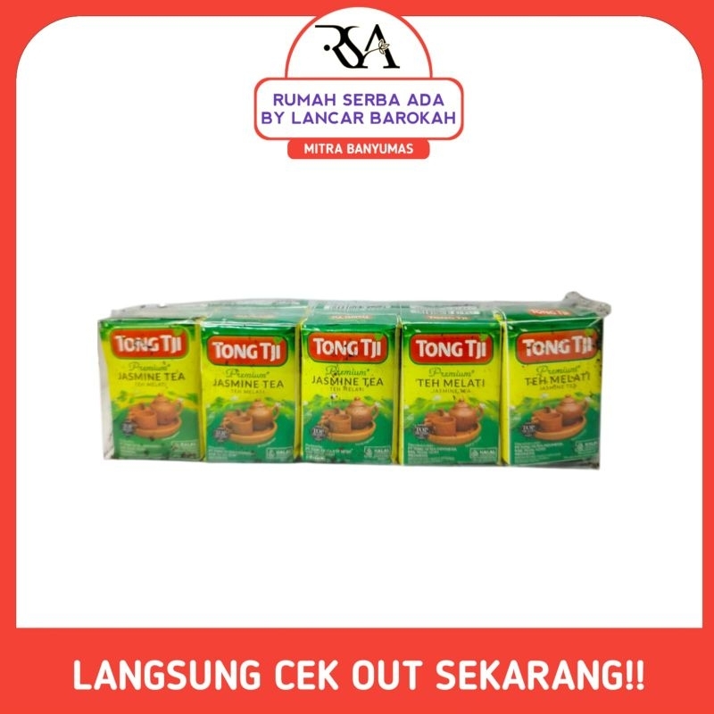 

Tong Tji Premium Tea Jasmine 7 gram 1 pack isi 10 pcs