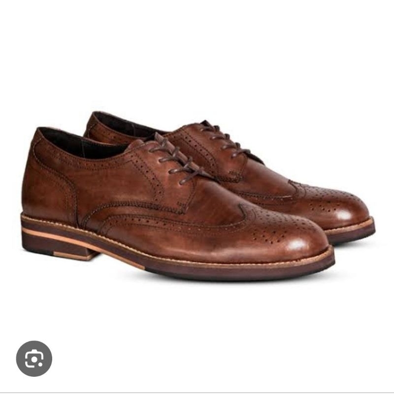 Sepatu Kulit Pria Coklat