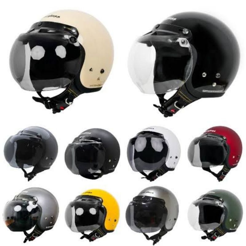 HELM CARGLOSS ORIGINAL FREE KACA BOGO