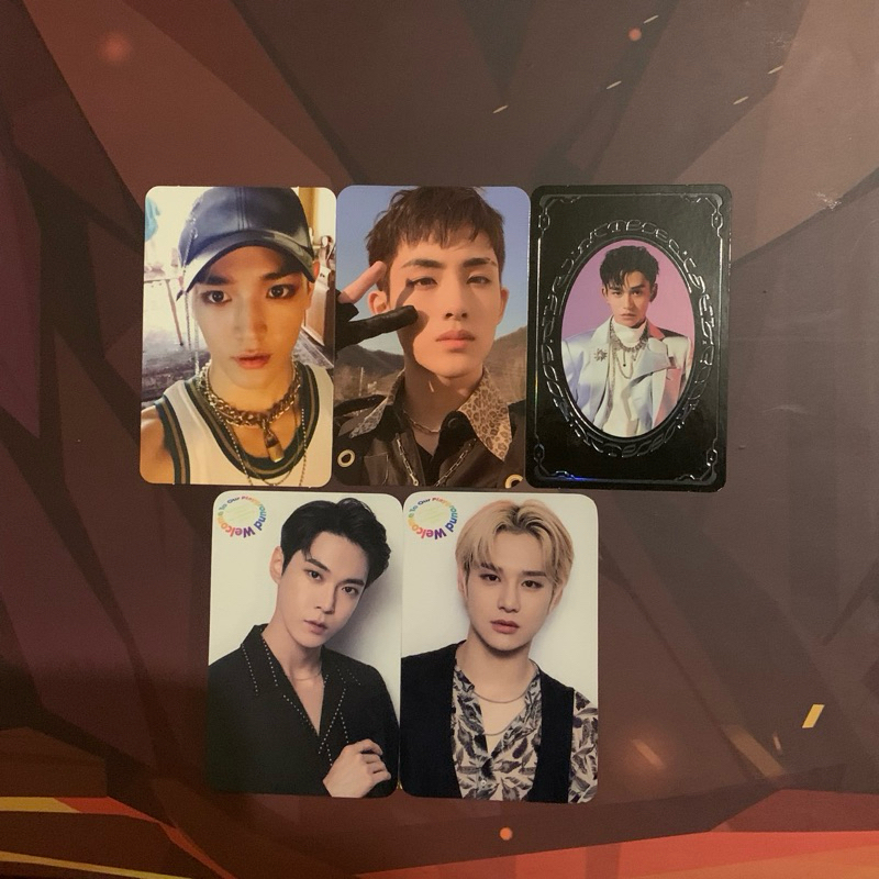 official photocard nct wayv taeyong winwin lucas doyoung jungwoo