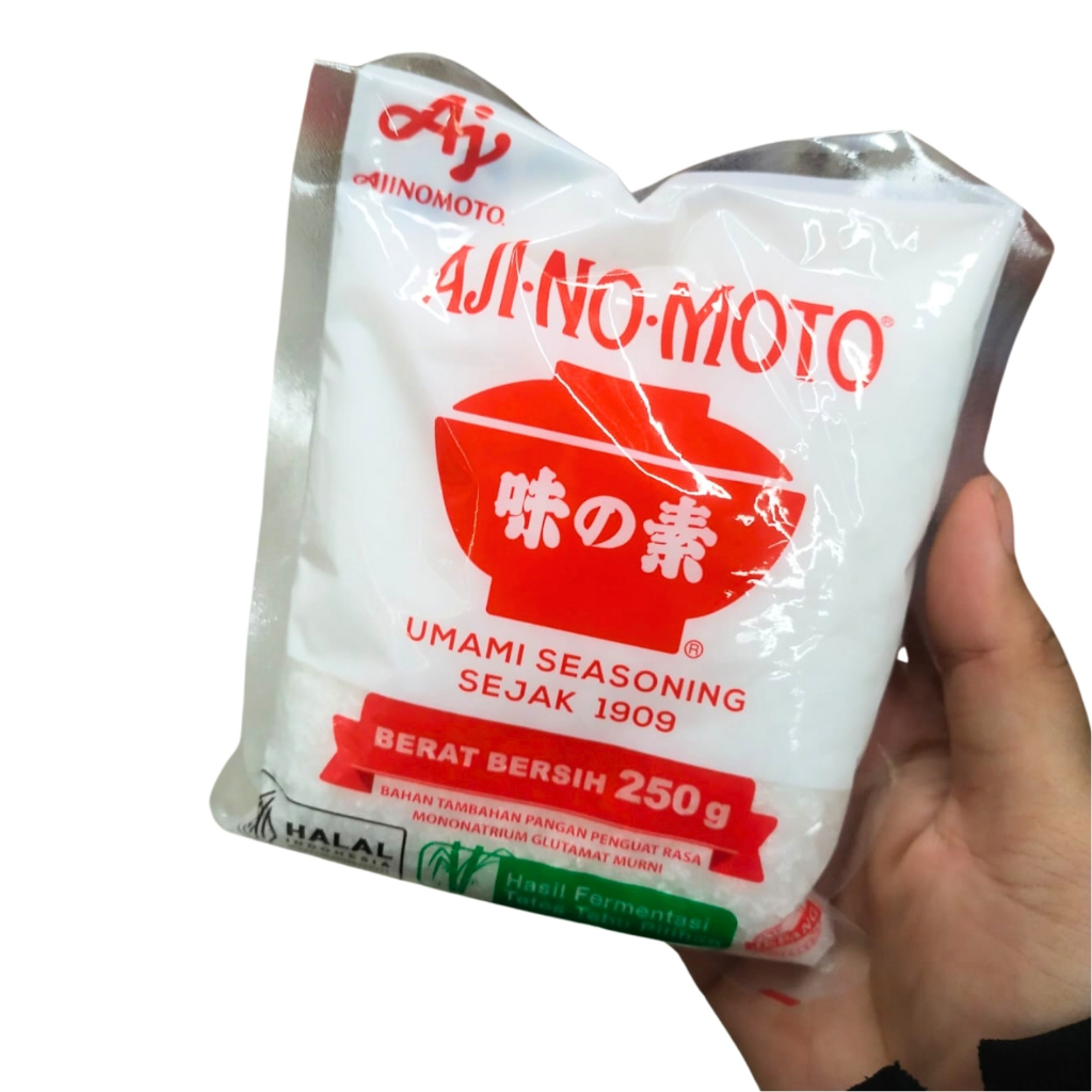 

Ajinomoto Penguat Rasa MSG 250gr Penyedap Rasa Umami Micin Masakan