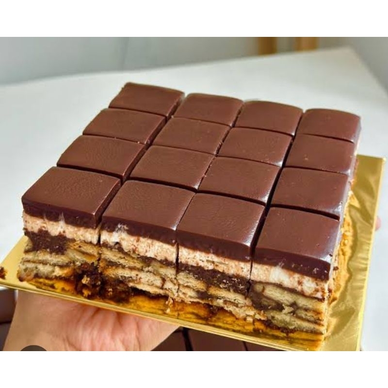 

kek batik ganache.enak halal