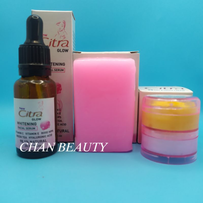 Paket CITRA 4in1 ( Krim Siang - Krim Malam - Serum - Sabun )