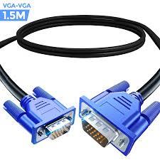 VGA-VGA Kabel SPORT 1.5M/ KABEL VGA KE VGA UNTUK KE LAPTOP MONITOR PROYEKTOR