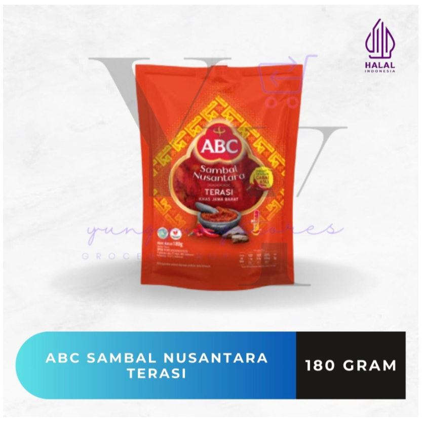 

Sambal Terasi ABC Nusantara Pouch 180 gram