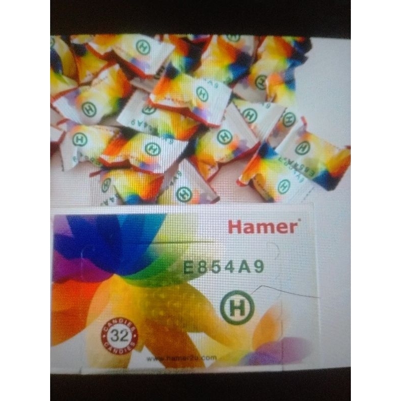 

HAMER CANDY RAINBOW ORIGINAL ASLI PERMEN STAMINA PRIA 1 BOX ISI 32PCS