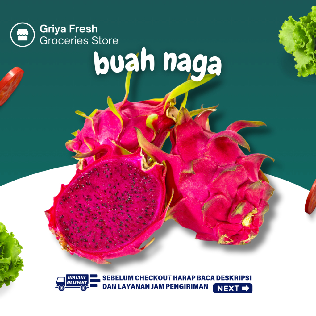 

Buah Naga Merah Fresh 500 gram - Kirim Instant