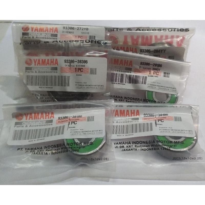 Laher bearing gearbox rasio set mio m3 mio z mio s fino 125 xride 125 soul gt 125