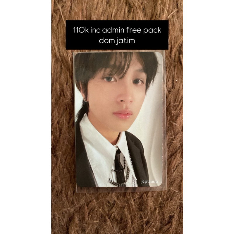 [BACA DESC] OFFICIAL PHOTOCARD PC HAECHAN PILEK HAEPIL GLITCH MODE