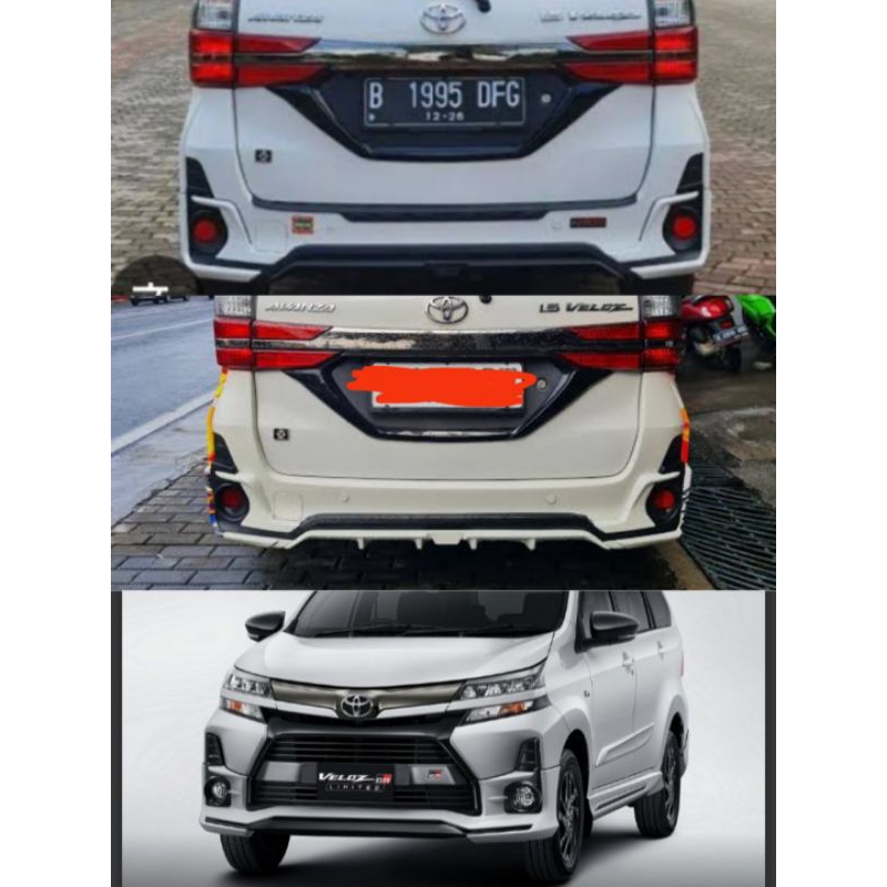 bodykit depan belakang BODYKIT avanza Veloz  GR LIMITED 2019-2022