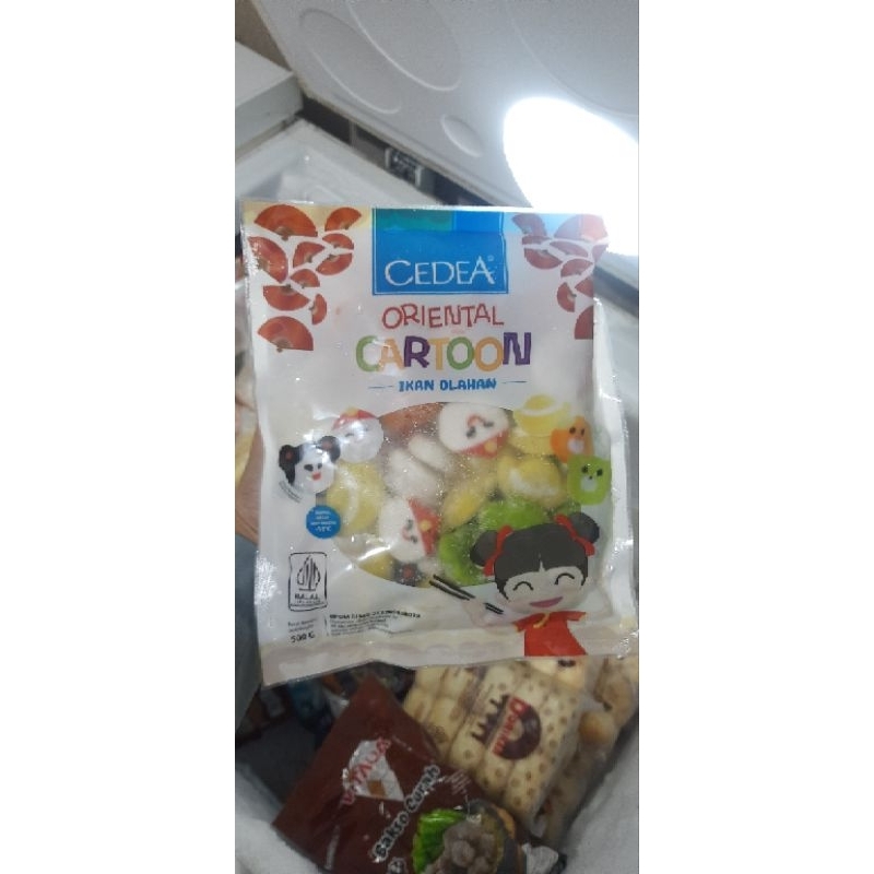 

CEDEA oriental cartoon olahan ikan bentuk kartun 500gr