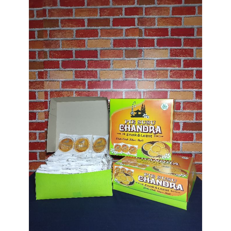 

PIE SUSU CHANDRA isi 50pcs FREE BOX | Oleh-oleh khas Bali | Pie Susu Bali