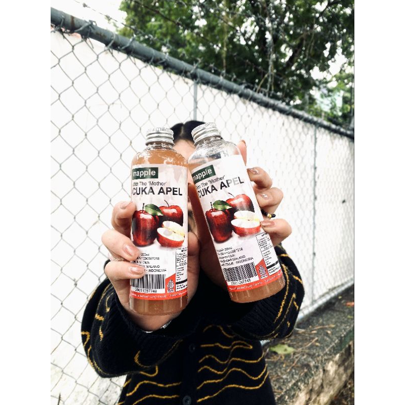 

Cuka Apel Organik Original Apple Cider Vinegar With Mother 250ML/Diet tanpa olahraga