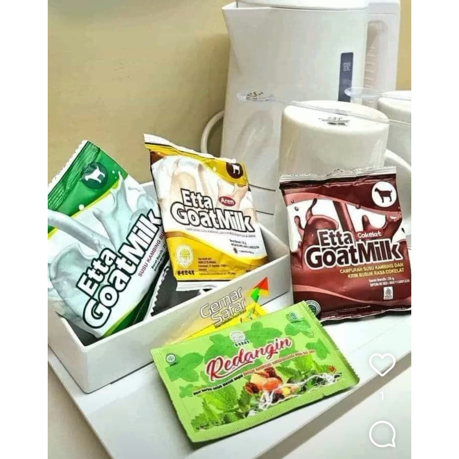 

Etta Goat Milk Susu Kambing Gula Aren Sachet Eceran HNI
