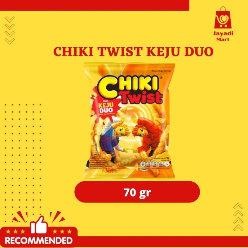 

CHIKI TWIST KEJU DUO 70gr