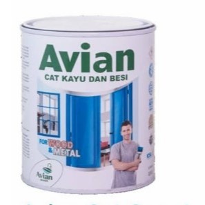 Cat Kayu dan Besi AVIAN 200CC / Cat Minyak Avian 200CC/Avian Minyak Sintetis