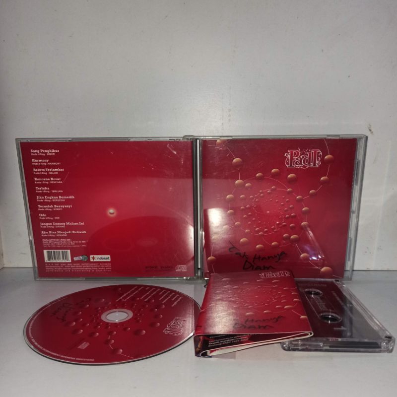 CD&kaset pita PADI- Tak hanya Diam(Ori)