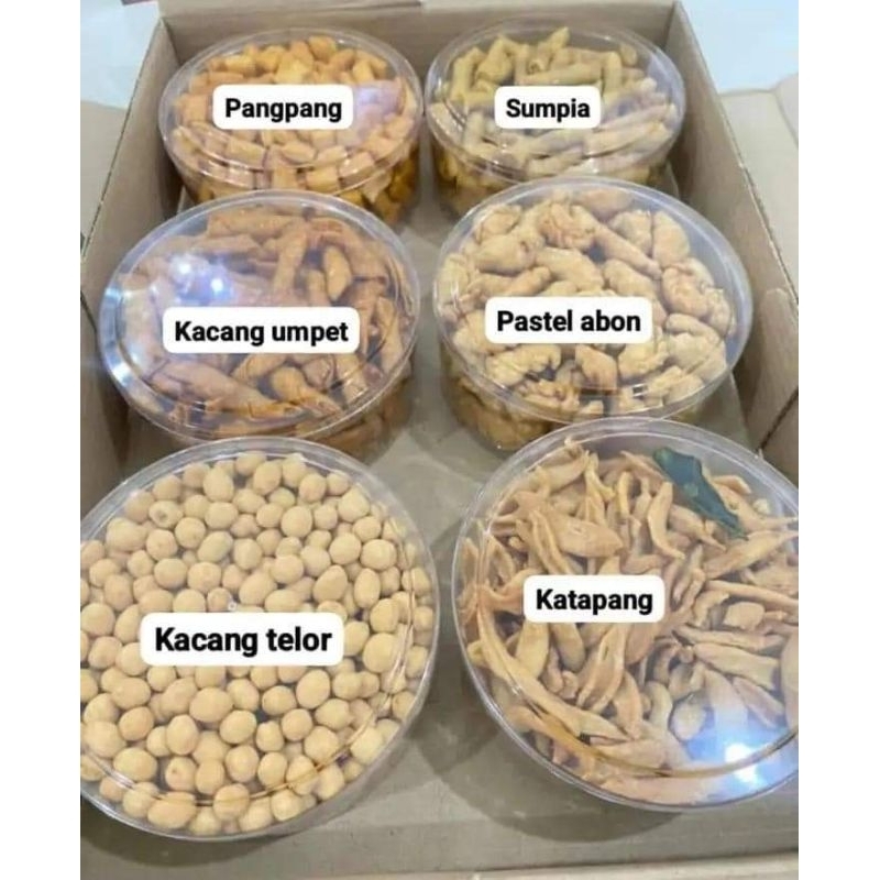 

paket hampers lebaran kriuk isi 6 ukuran 500gram