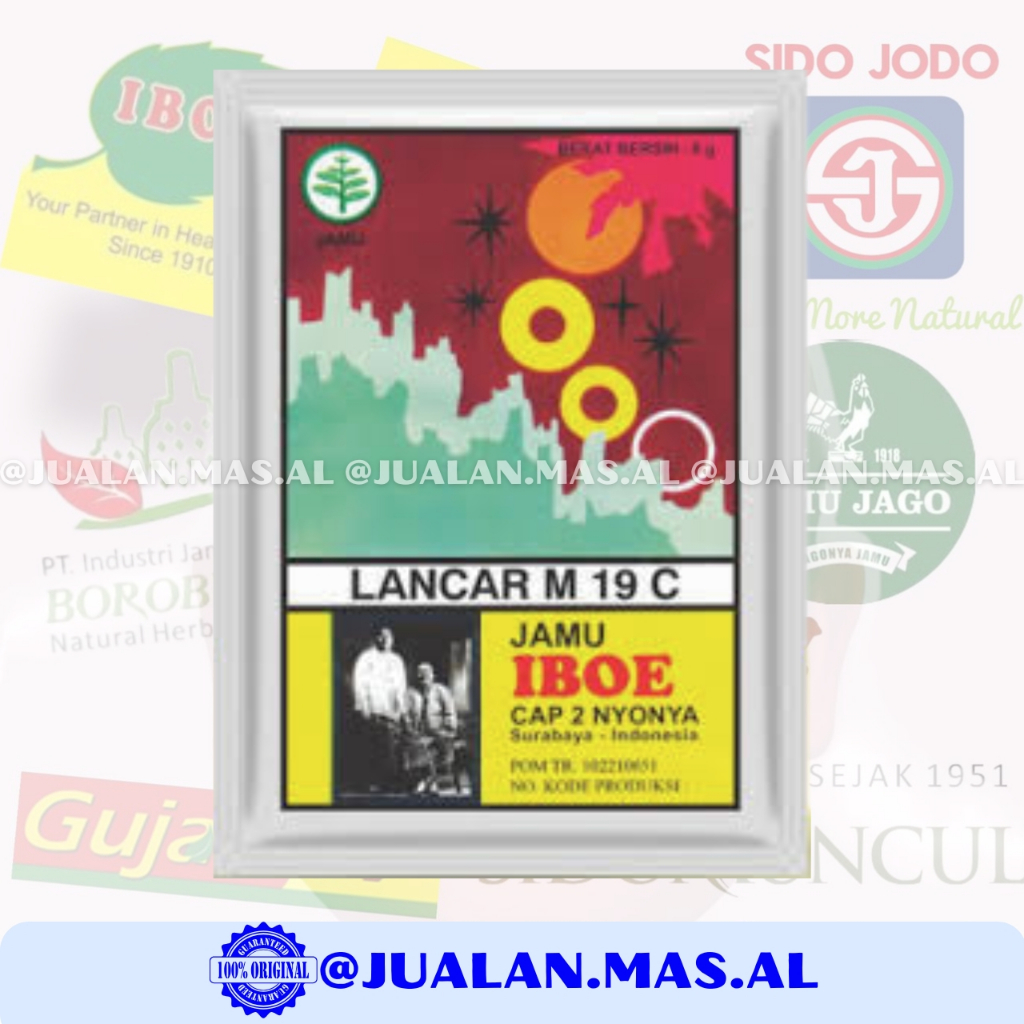 

IBOE - LANCAR M / HAID TERATUR (ISI 10 SACHET)