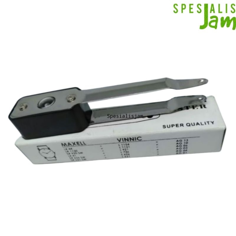 Alat Tes Baterai Jam Tangan / Alat Tester Baterai Kancing