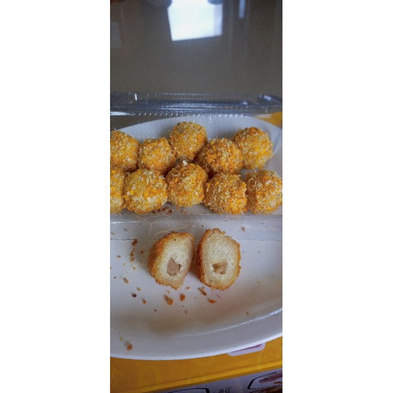 

bola bola ayam isi 10 home Made berasa ayamnya
