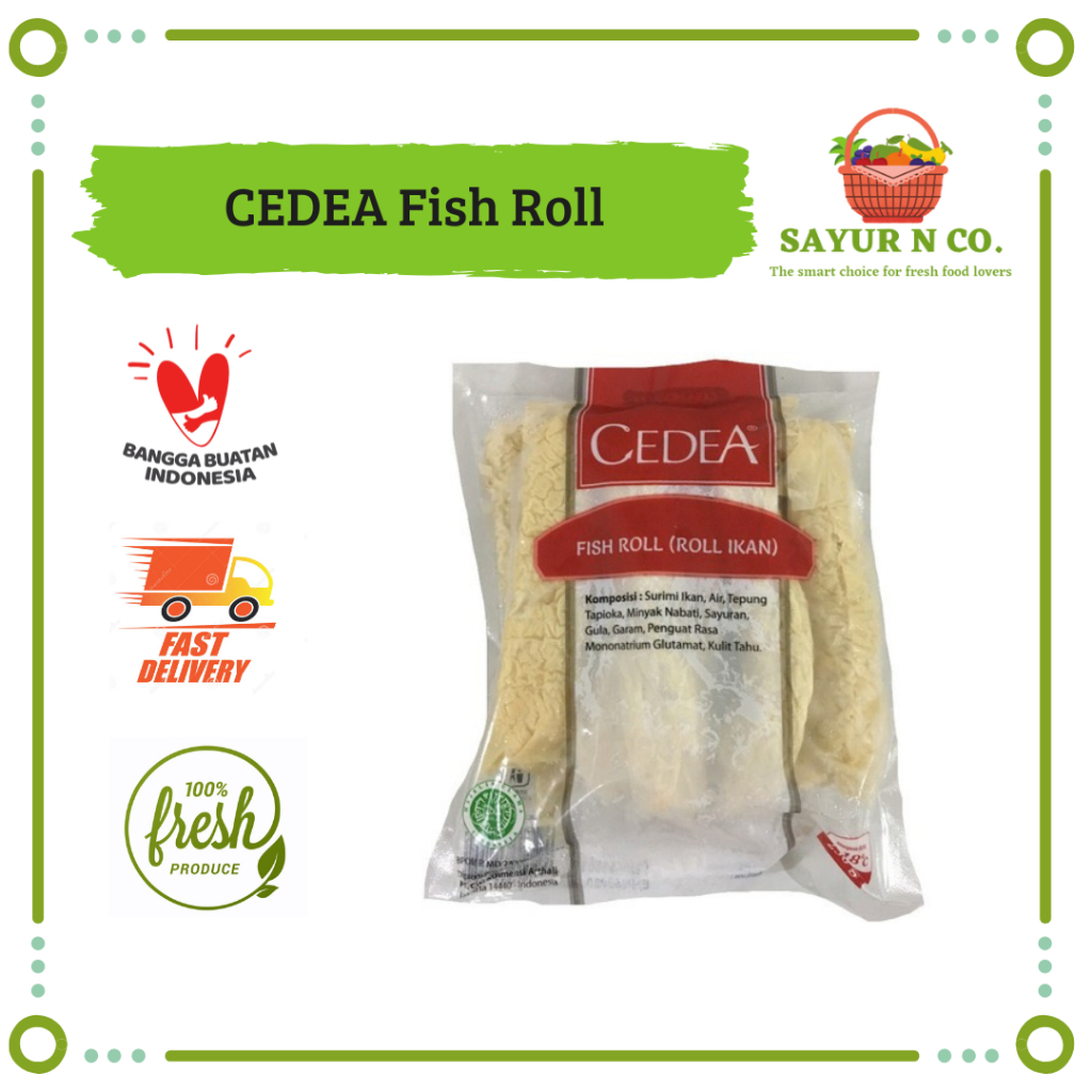 

CEDEA Fish Roll 250gr Halal BPOM | Sayur N Co Bekasi